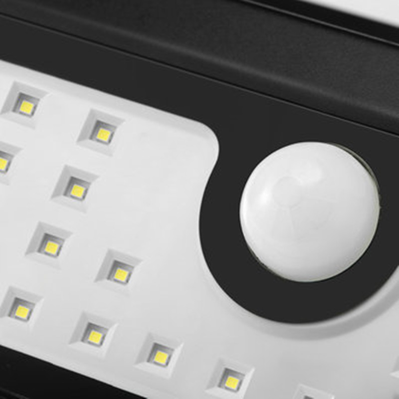 800LM Solar Powered Light 62 LED Solar Light PIR Human Body Motion Sensor Outdoor LED Garden Light Waterproof IP65 Wall Lamp 8W