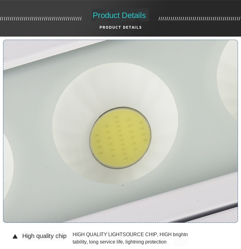 Outdoor waterproof LEDCOB floodlight 50W IP65 LED projector floodlight lawn lamp outdoor lighting garden lawn lamp wall lamp