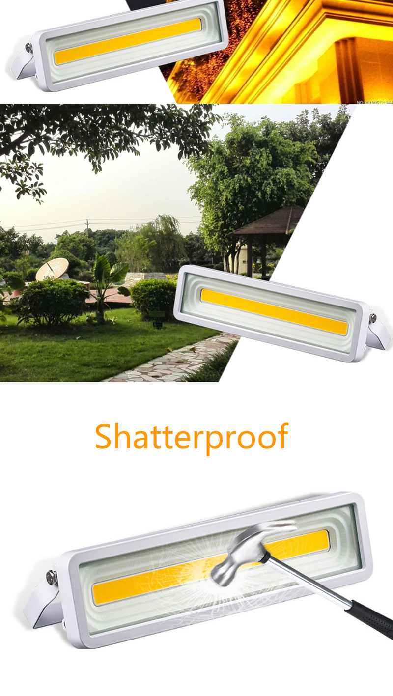 Outdoor waterproof LEDCOB floodlight 50W IP65 LED projector floodlight lawn lamp outdoor lighting garden lawn lamp wall lamp