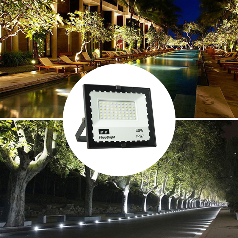 10pcs/lot LED Flood Light 50W 100W 150W 200W 110V 220V Waterproof IP67 Spotlight Outdoor Garden Lamp Led Floodlight Lighting