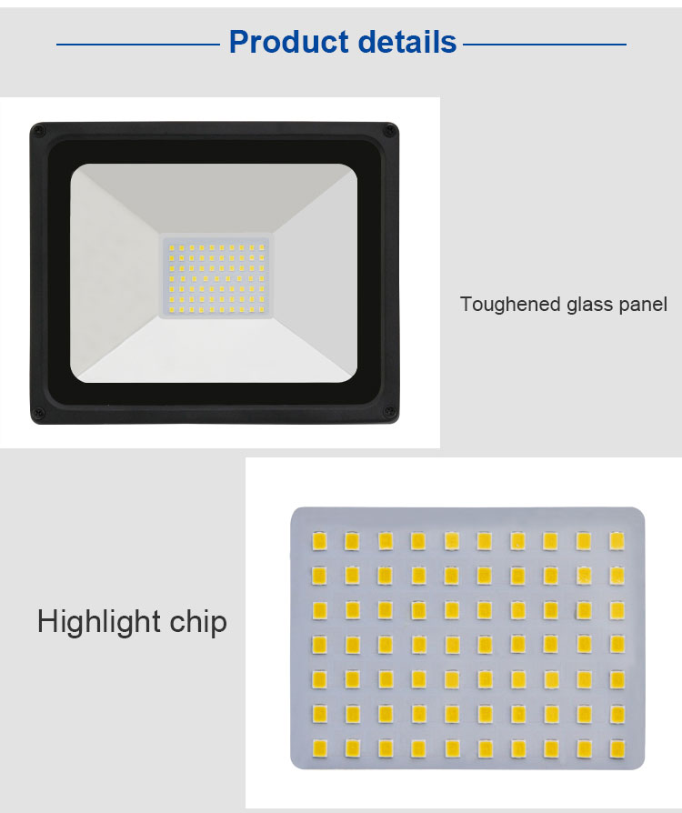 flood light 50W 110V projector ip65 waterproof 220 v led the refletor led exterior lighting garden lamp