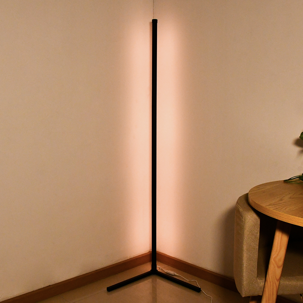 Led Night Lamp Nordic RGB Modern Bedroom Night Light Dimming Standing Lamp Home Decor Indoor Standing Light Fixtures