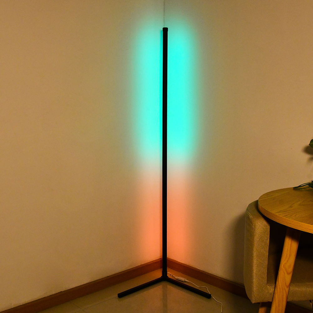 Led Night Lamp Nordic RGB Modern Bedroom Night Light Dimming Standing Lamp Home Decor Indoor Standing Light Fixtures