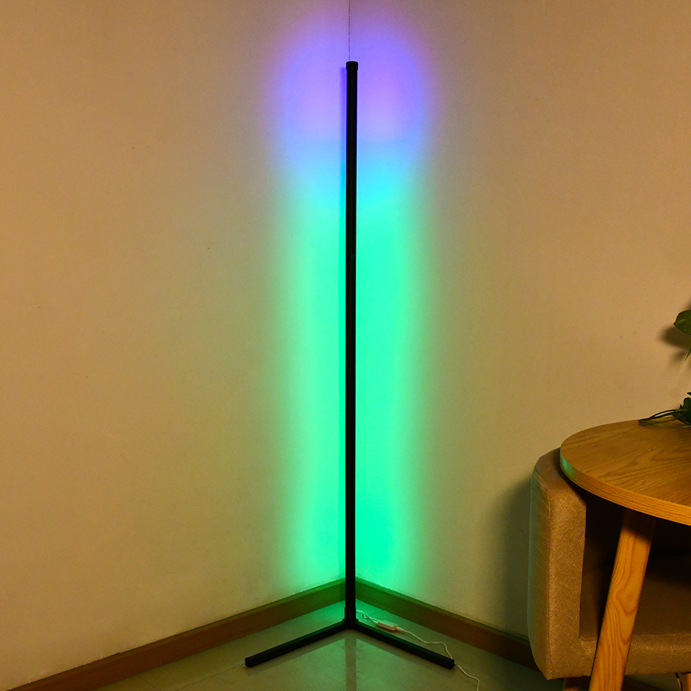 Led Night Lamp Nordic RGB Modern Bedroom Night Light Dimming Standing Lamp Home Decor Indoor Standing Light Fixtures