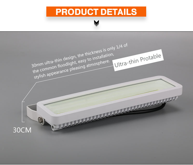 Flood Light LED 50W 100W 150W 200W Outdoor Waterproof IP66 220V 230V Projector Floodlight Spotlight Wall Lamp