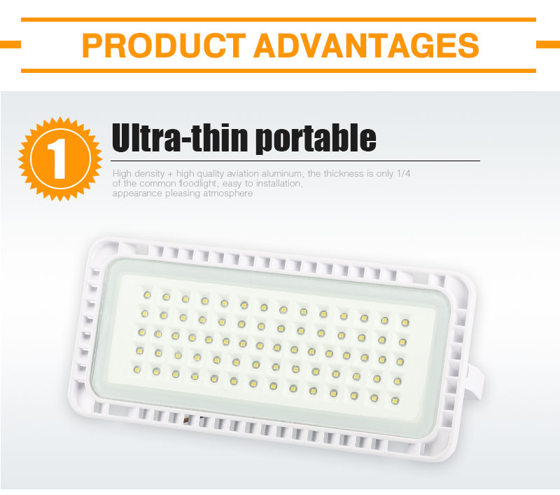 LED Flood light 50W LED Spotlight Waterproof IP65 Wall Outdoor Lighting