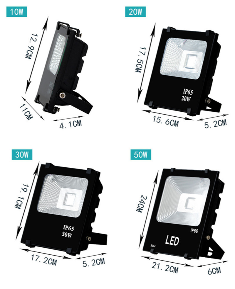 Garden Lighting Colorful RGB Color Changing Outdoor Waterproof Floodlight Landscape Tree Greening Light Park Square Lighting Led