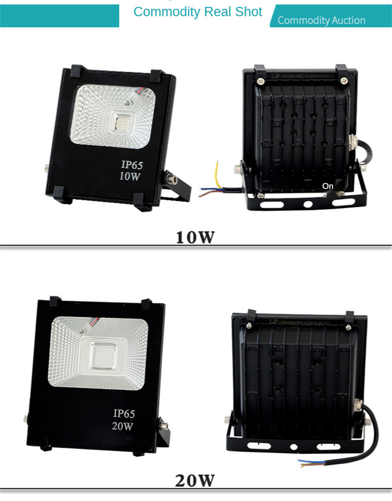 Garden Lighting Colorful RGB Color Changing Outdoor Waterproof Floodlight Landscape Tree Greening Light Park Square Lighting Led