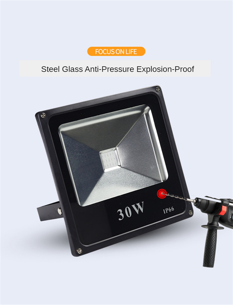 Tree Lights Landscape Lights Led 100W Colorful Squares Parks Bridges Villas Outdoor Floodlight RGB Spotlight 50W Led Projector