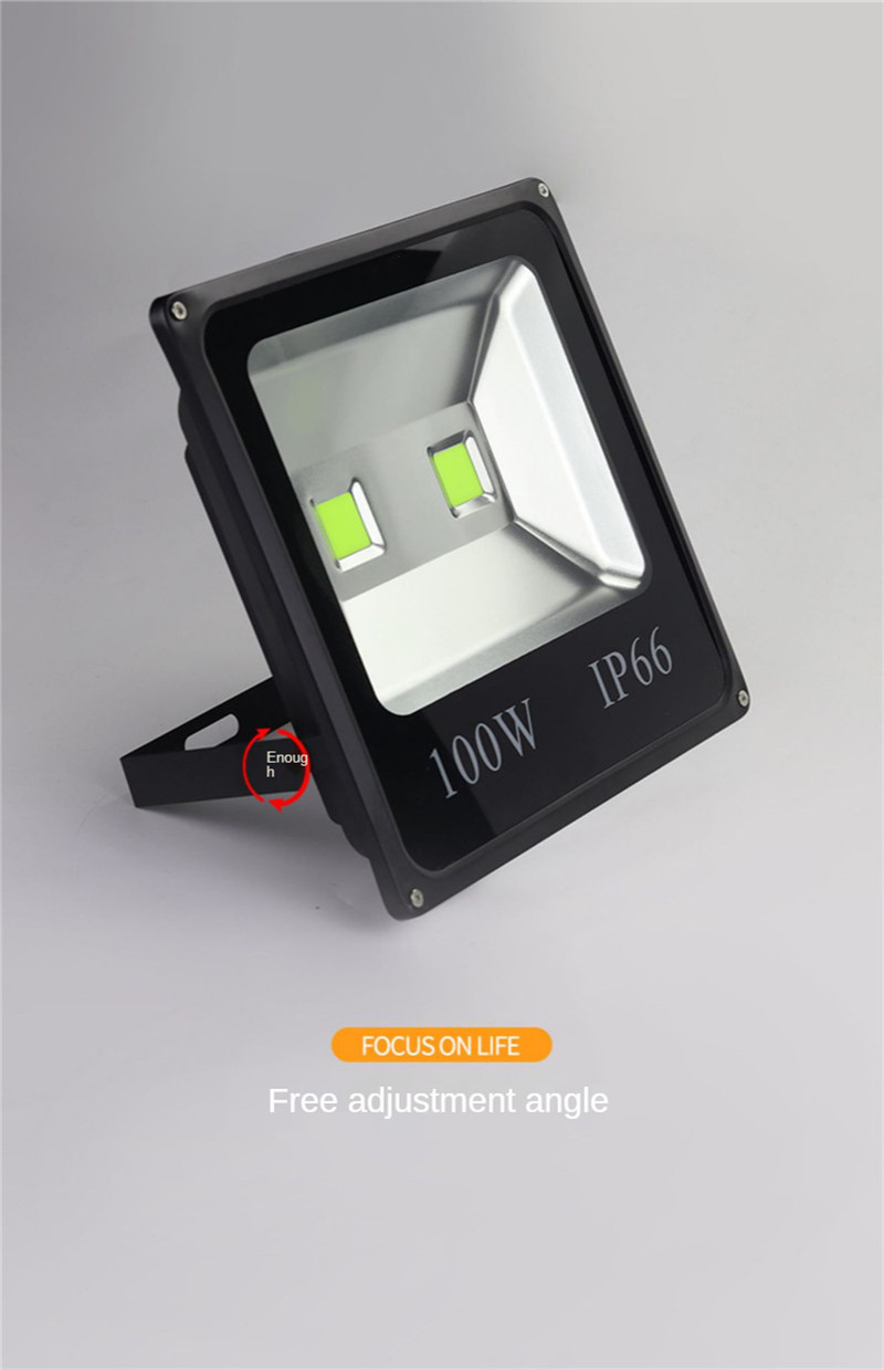 Tree Lights Landscape Lights Led 100W Colorful Squares Parks Bridges Villas Outdoor Floodlight RGB Spotlight 50W Led Projector