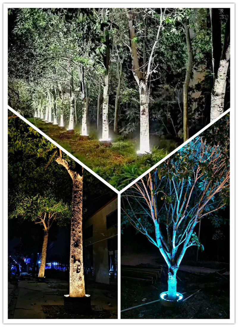 Led Tree Light RGB Automatic Color Changing DMX512 External Control IP65 Outdoor Waterproof Landscape Lamp Xmas Decoration LED