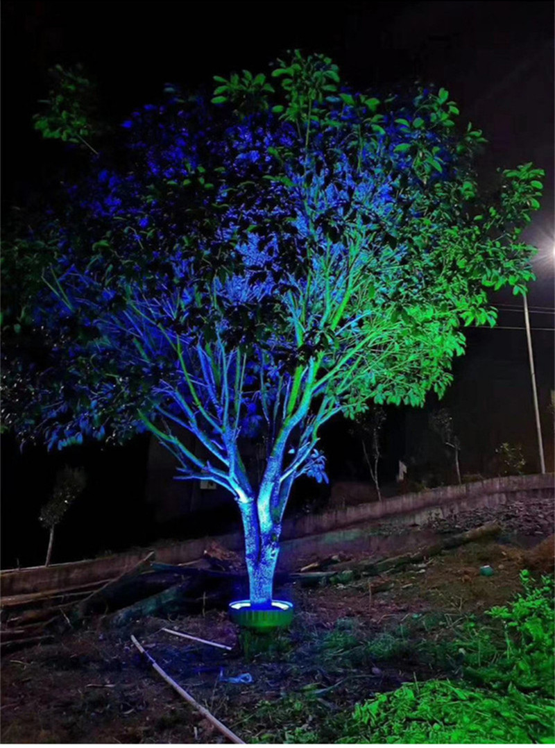 Led Tree Light RGB Automatic Color Changing DMX512 External Control IP65 Outdoor Waterproof Landscape Lamp Xmas Decoration LED