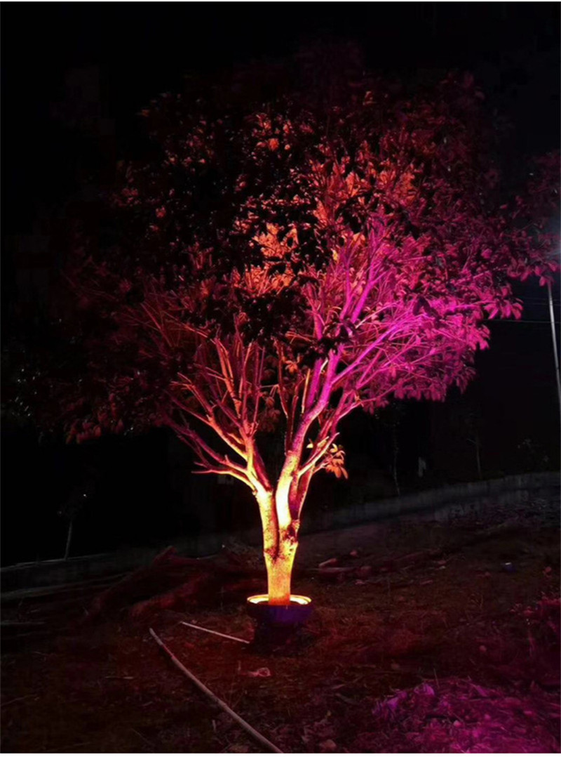 Led Tree Light RGB Automatic Color Changing DMX512 External Control IP65 Outdoor Waterproof Landscape Lamp Xmas Decoration LED