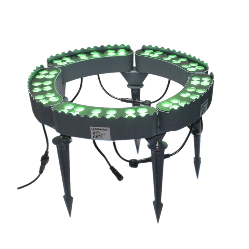 Led Tree Light RGB Automatic Color Changing DMX512 External Control IP65 Outdoor Waterproof Landscape Lamp Xmas Decoration LED