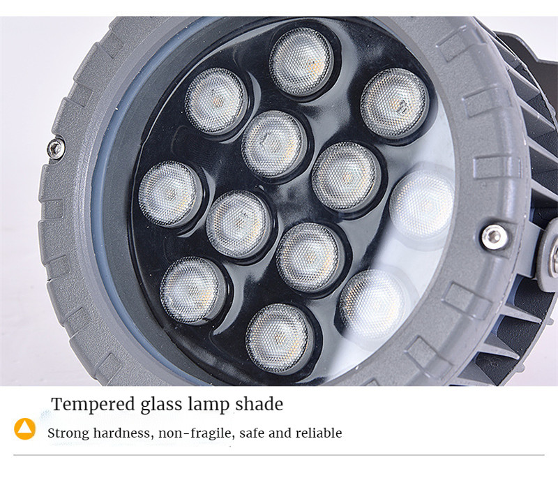 Led Flood Light Wheel Bird's Nest Spotlight Outdoor Waterproof Round Tree Light Bird's Nest Tree Spotlight Garden Lights Lawn