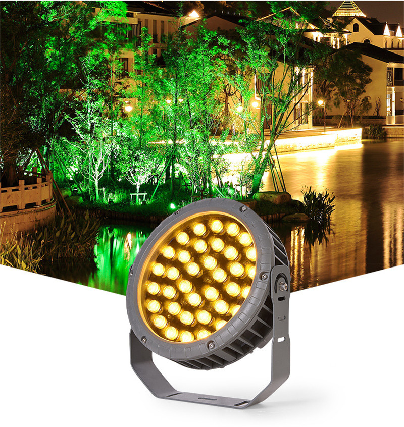 Led Flood Light Wheel Bird's Nest Spotlight Outdoor Waterproof Round Tree Light Bird's Nest Tree Spotlight Garden Lights Lawn