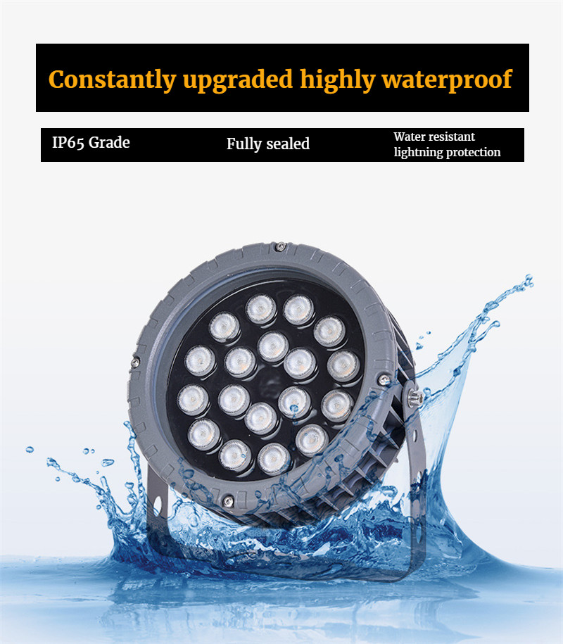 Led Flood Light Wheel Bird's Nest Spotlight Outdoor Waterproof Round Tree Light Bird's Nest Tree Spotlight Garden Lights Lawn
