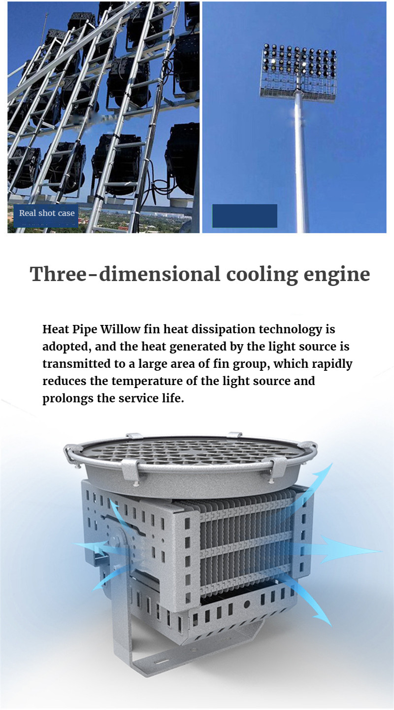 Modern Waterproof Outdoor Reflector Led Colorful Garden Light Projector Floodlight Rgb Flood Light Billboards Gymnasiums Lamps