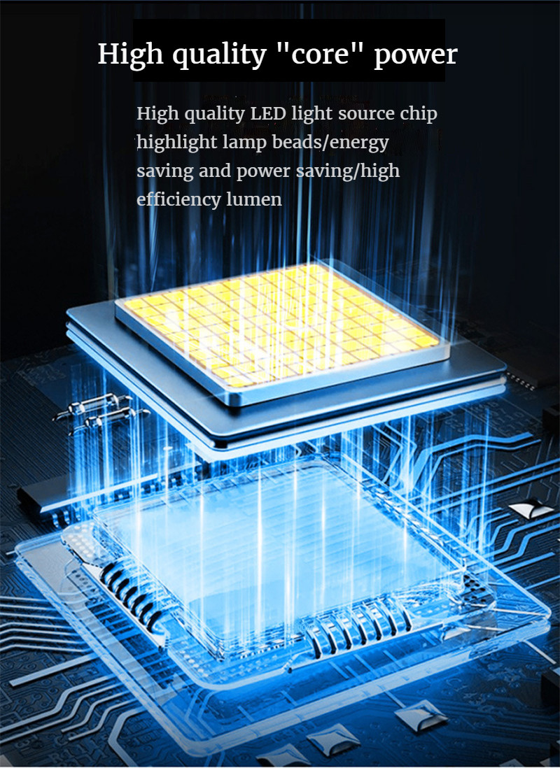 Searchlight LED Strong Light Remote Spotlight Water Proof Ship Fishing Xenon Lights Outdoor Lighting for Fish Ponds Construction