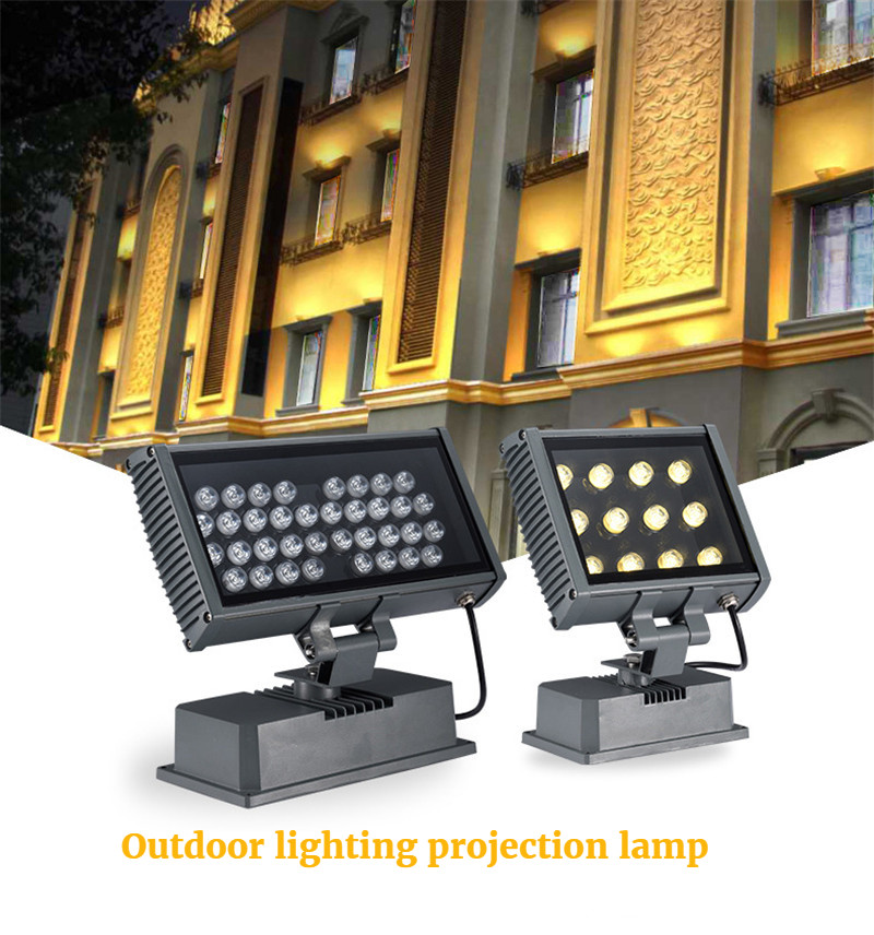 Christmas Lights Outdoor Landscape Lighting Patio Lights Garden Decorative Wall Washer Red Green Blue Lawn Tree Light Waterproof
