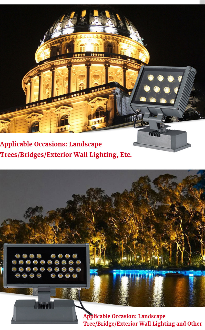 Christmas Lights Outdoor Landscape Lighting Patio Lights Garden Decorative Wall Washer Red Green Blue Lawn Tree Light Waterproof