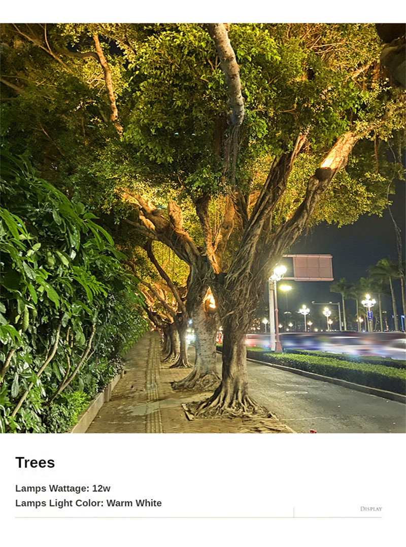 24W 36W 48W Tree Lighting Bird&#39;s Nest Tree Light Xmas Garden Lamp Garden Lighting Landscape Decor Lights for Patio Pathway Yard