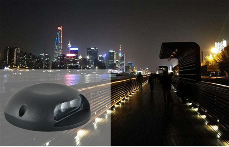 Trail Lights Corner Lights Waterproof Led Spot Stair Light Outdoor Led Underground Light for Walls Corridor Square Stair Park