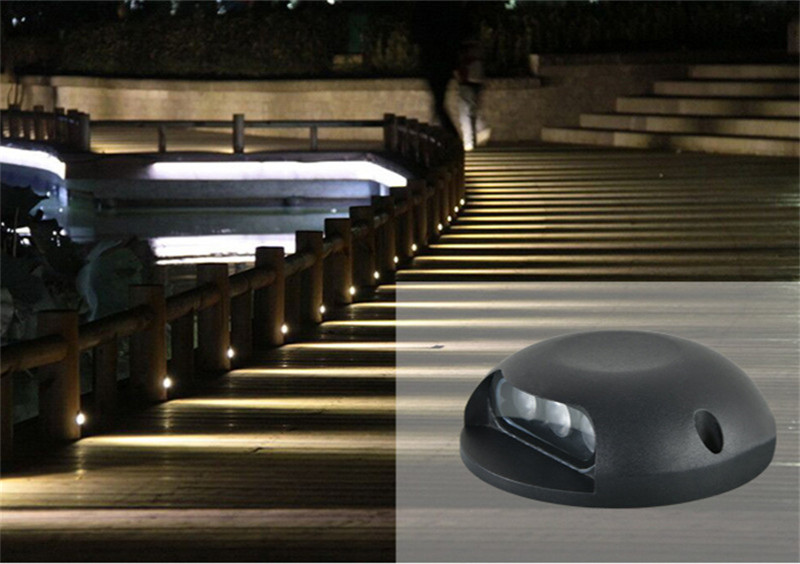 Trail Lights Corner Lights Waterproof Led Spot Stair Light Outdoor Led Underground Light for Walls Corridor Square Stair Park