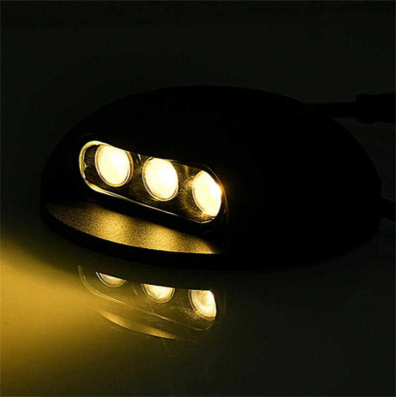 Trail Lights Corner Lights Waterproof Led Spot Stair Light Outdoor Led Underground Light for Walls Corridor Square Stair Park