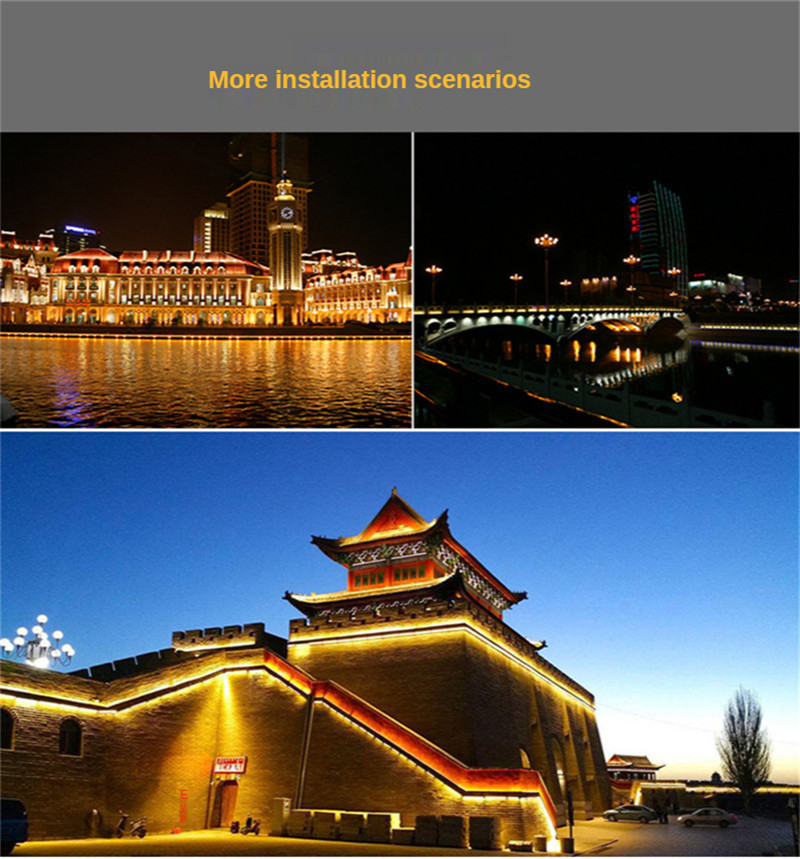 Trail Lights Corner Lights Waterproof Led Spot Stair Light Outdoor Led Underground Light for Walls Corridor Square Stair Park