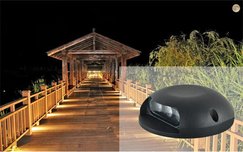 Trail Lights Corner Lights Waterproof Led Spot Stair Light Outdoor Led Underground Light for Walls Corridor Square Stair Park