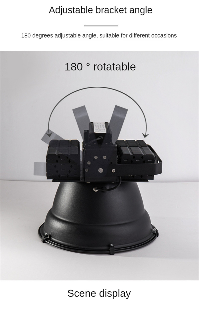 Led Tower Crane Lamp Construction Construction Site Light Outdoor Spotlight Waterproof Projection Searchlight Led Floodlight
