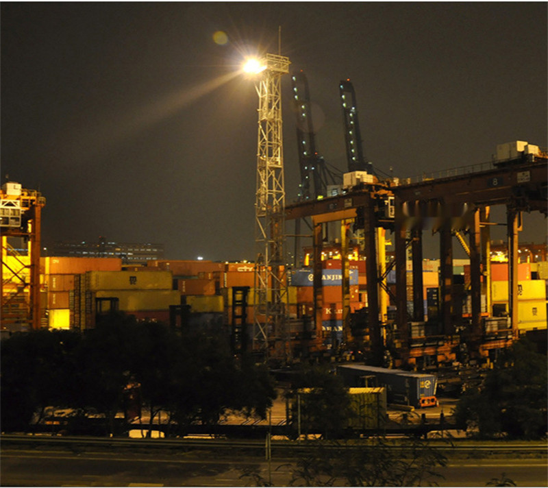 Led Tower Crane Lamp Construction Construction Site Light Outdoor Spotlight Waterproof Projection Searchlight Led Floodlight
