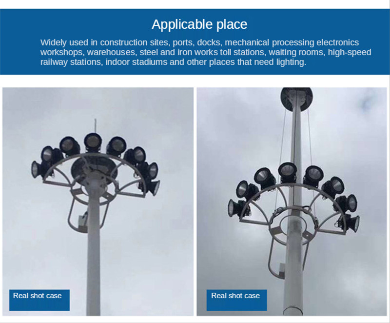Led Outdoor Floodlight Factory Floor Lighting Warehouse Lighting Lane Road Lights Illuminated Dock Lights 200W 300W 400W 500W