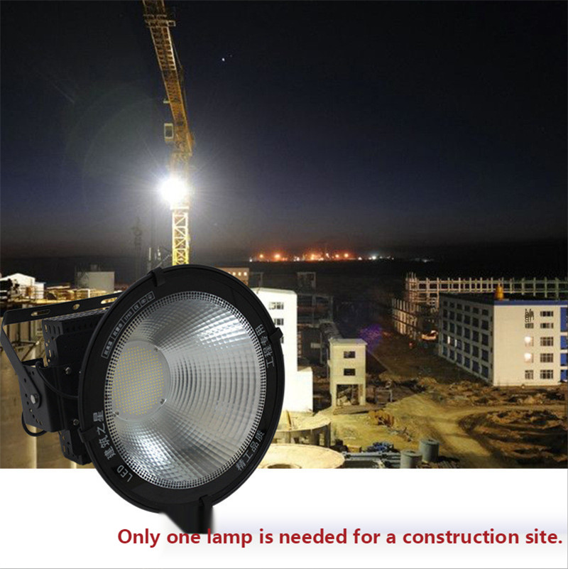 Construction Site Tower Crane Light Building Place Lighting Outdoor Engineering Stadium Wharf Lighting Floodlight Searchlight