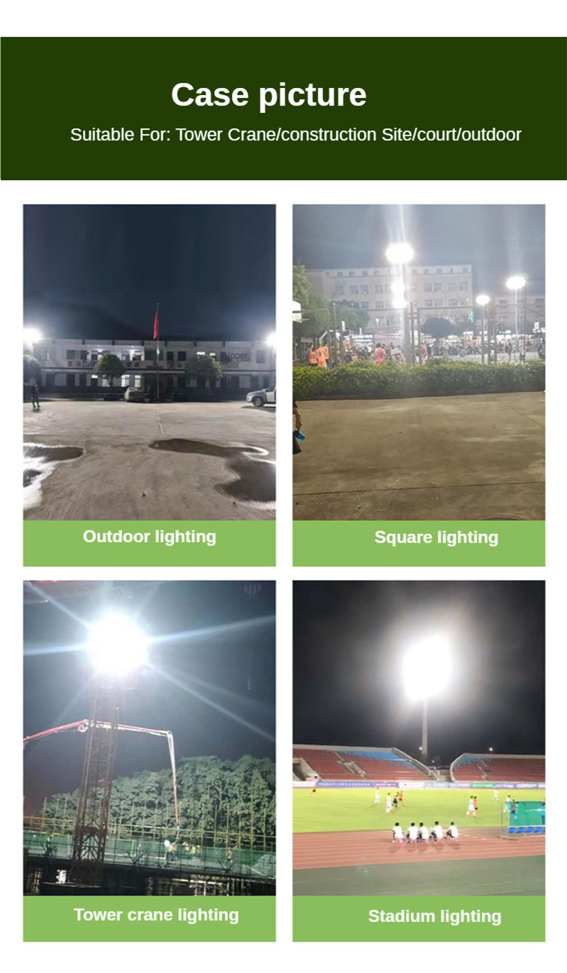 Led Spotlight Outdoor Led Flood Light Street Lamp IP65 Waterproof Super Bright Blue Stadium Light Square Lights 300W 400W 500W