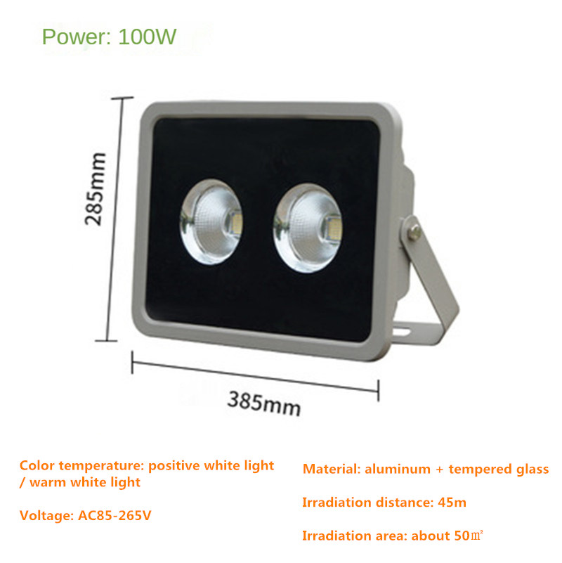 Led Spotlight Outdoor Led Flood Light Street Lamp IP65 Waterproof Super Bright Blue Stadium Light Square Lights 300W 400W 500W