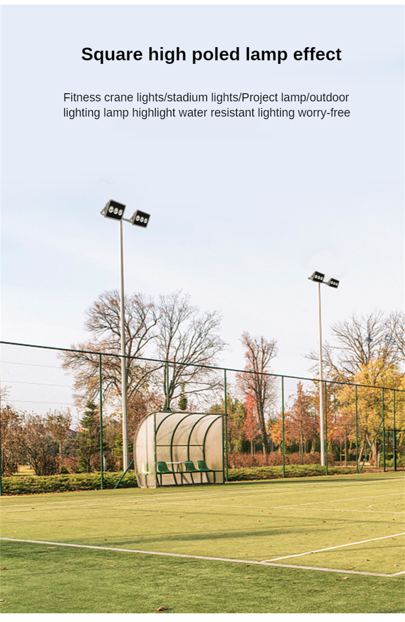 Led Spotlight Outdoor Led Flood Light Street Lamp IP65 Waterproof Super Bright Blue Stadium Light Square Lights 300W 400W 500W