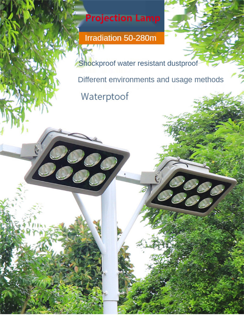 Outdoor Lighting IP65 Waterproof High Power Floodlight Spotlight Led Square High Pole Lights Stadium Lights Billboard Projection