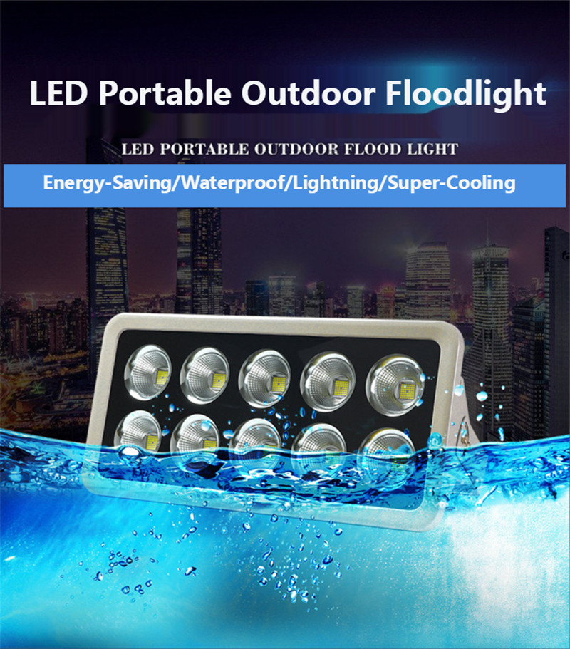 High brightness Long range Floodlight Outdoor Waterproof Lightning Protection Searchlight Stadium Lights 1200W 1500W 2000W