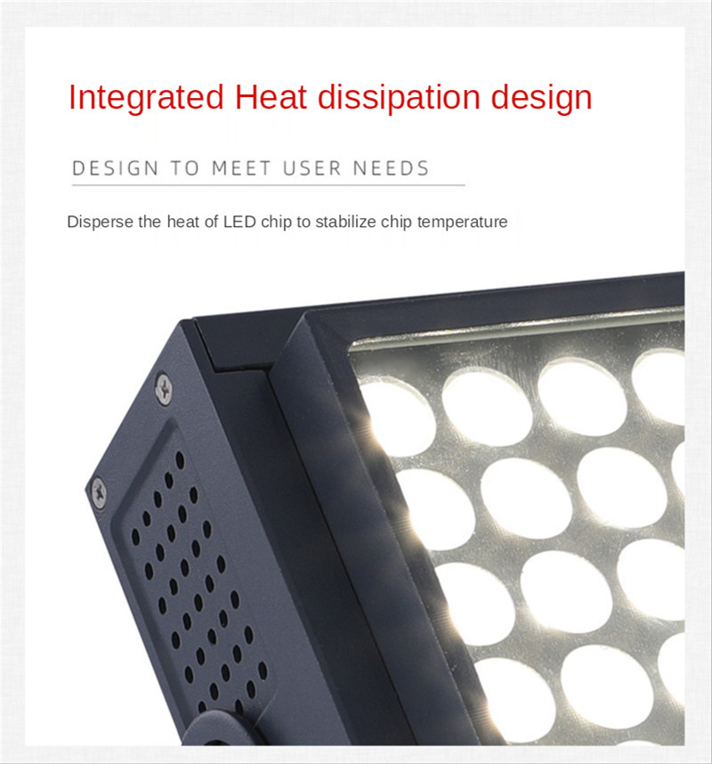 RGB Floodlight Outdoor Lighting Project Building Body Bridge Square LED Flood Light Outdoor Landscape Tree Light 36W DC24V Lamps