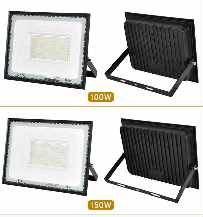 Ultra-thin Floodlight Outdoor Lighting Spotlight Led 100W Led 30W Garden Lights Outdoor Advertising Lighting Flood Light 150W