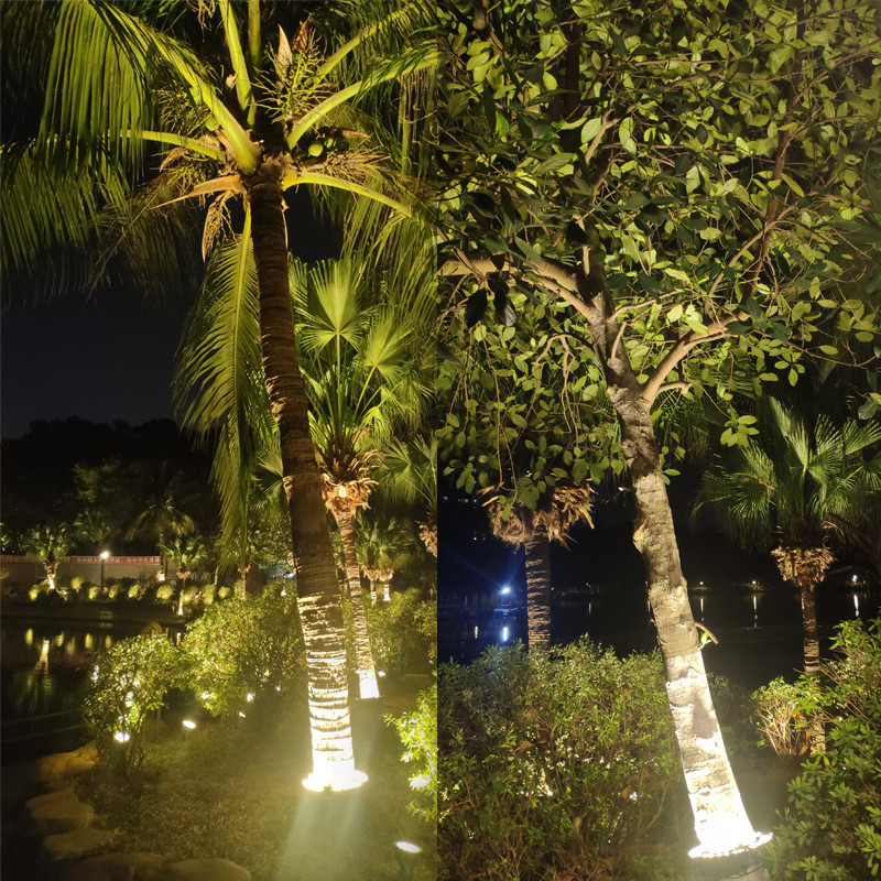 Pillar Lamp Park Outdoor Garden Lighting Landscape Garden Colorful Tree Lights DC24V 48W 60W IP65 Waterproof Lawn Lamp Column