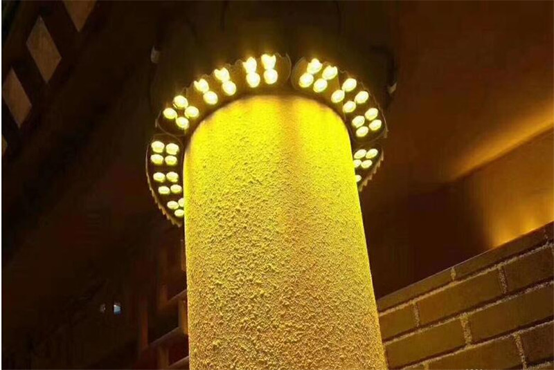 Pillar Lamp Park Outdoor Garden Lighting Landscape Garden Colorful Tree Lights DC24V 48W 60W IP65 Waterproof Lawn Lamp Column