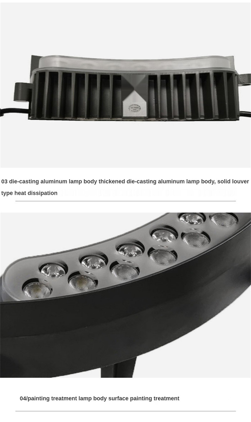 Ground Light Pillar Lights Outdoor Landscape Lighting Rgb Ip65 Waterproof Christmas Garden Park Decoration Lights DC24V Lamp