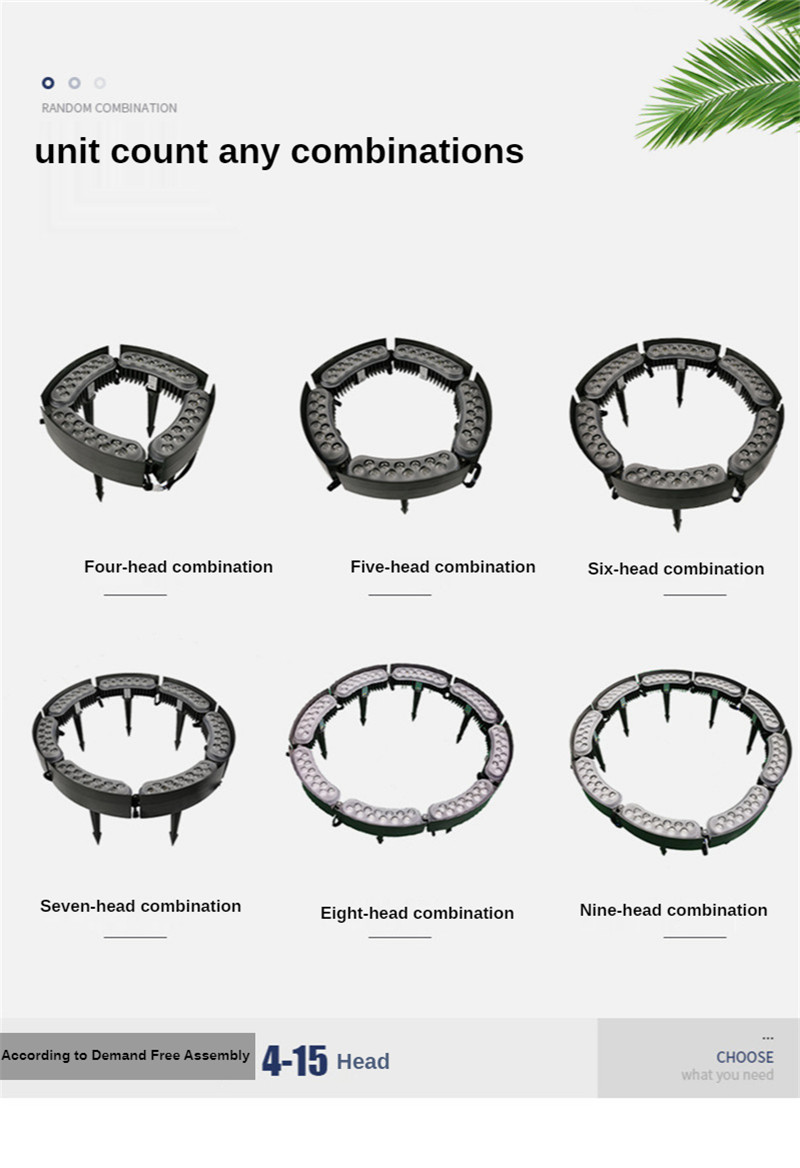 Ground Light Pillar Lights Outdoor Landscape Lighting Rgb Ip65 Waterproof Christmas Garden Park Decoration Lights DC24V Lamp