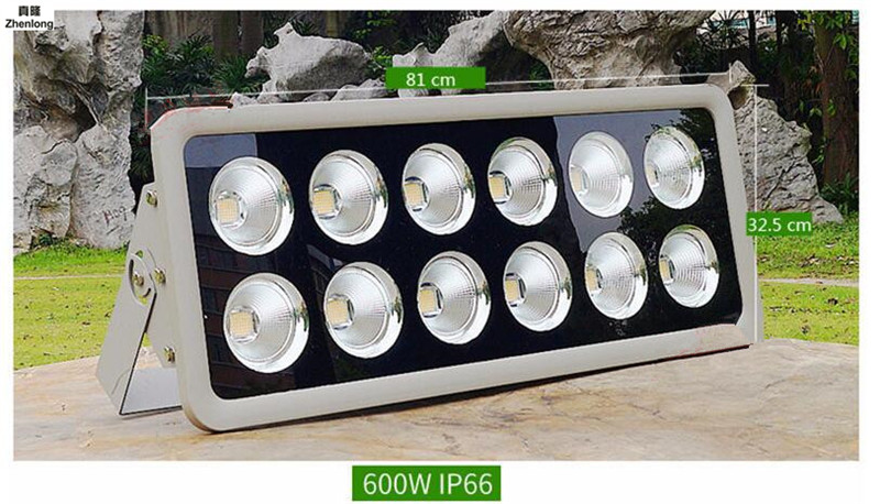 Led Floodlight 200W 800W 100W Outdoor Spotlight Flood Light AC 220V Professional Lighting Street Lamp Waterproof IP65