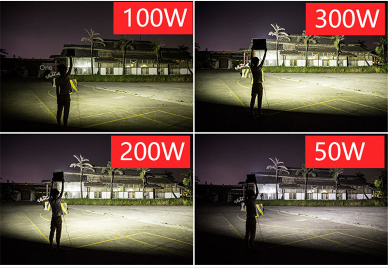 Led for Floodlight COB 200W 300W 400W 500W Reflector Flood Light Spotlight Led Exterior 220v Waterproof Outdoor Foco Led 50w