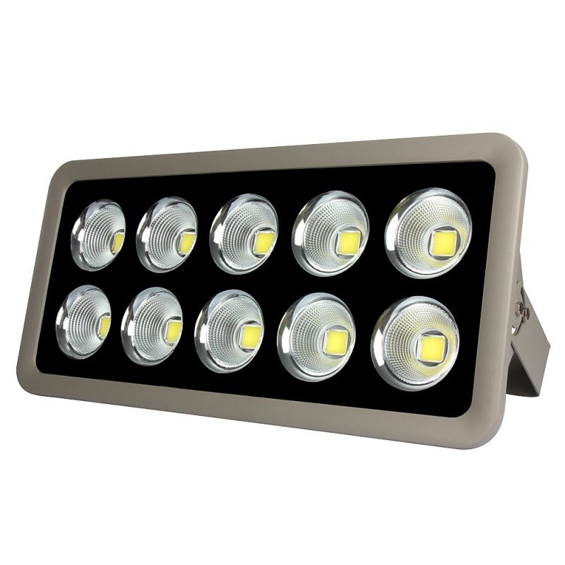 AC85-265V Waterproof IP65 Led Floodlight 100W 200W 300W 400W 500W 600W Outdoor Led Flood Light COB LED Reflector Garden Lamp