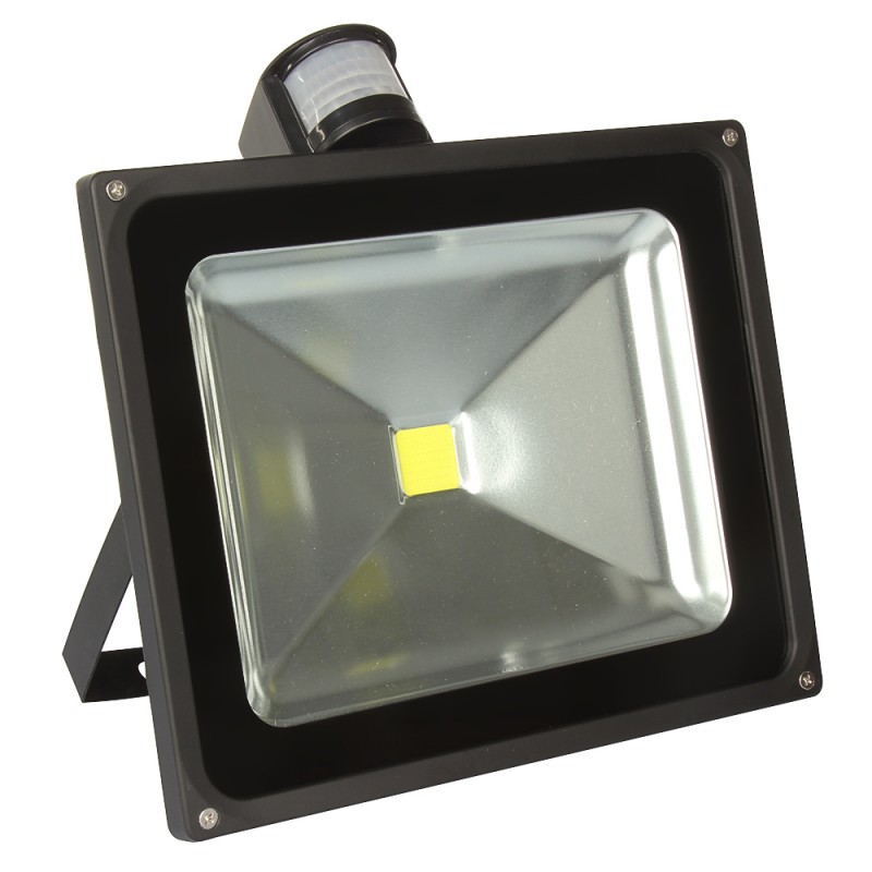 PIR Sensor Led Floodlights 20W 30W 50W Outdoor Lighting Spotlight Led Flood Light Reflector Projector Lamp Waterproof for Garden